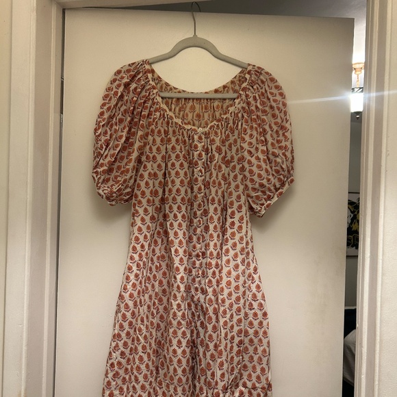 DOEN BLOCK PRINT DRESS - Picture 6 of 6